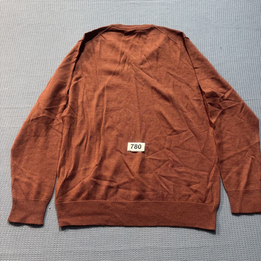 JOS. A. BANK Traveler Merino Wool Sweater Men's Sz M‎ Brown Brand New